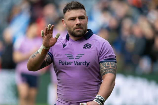 Scotland prop Rory Sutherland has left Ulster. (Photo by Ross Parker / SNS Group)