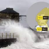 A weather warning is in place for much of Scotland
