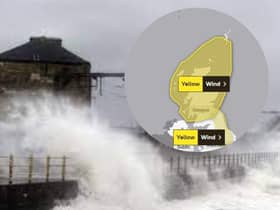 A weather warning is in place for much of Scotland