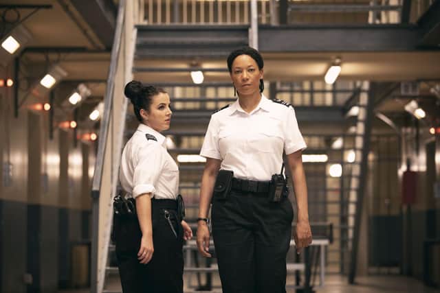 Jamie-Lee O'Donnell and Nina Sosanya star in the new Channel 4 prison drama Screw.