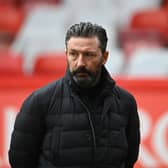 Derek McInnes has been sacked by Aberdeen after one win in nine matches with just one goal scored. (Photo by Paul Devlin / SNS Group)