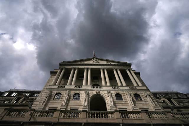 These have been a stormy few months for rate-setters at the Bank of England, above.