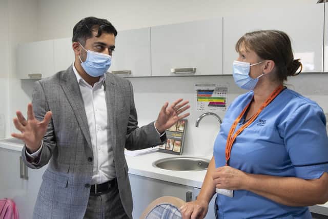 Humza Yousaf has basically thrown in the towel in over nurses’ pay, reckons reader (Picture: Lesley Martin - Pool/Getty images)