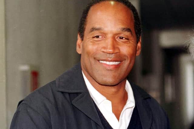 OJ Simpson died of cancer at the age of 76.