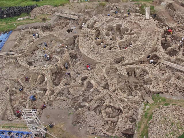 The Old Scatness Iron Age Village, part of the Zenith of Iron Age Shetland, a collection of three ancient settlements dating back thousands of years, which has received Government backing to win Unesco World Heritage status. Picture: DCMS/PA Wire