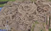 The Old Scatness Iron Age Village, part of the Zenith of Iron Age Shetland, a collection of three ancient settlements dating back thousands of years, which has received Government backing to win Unesco World Heritage status. Picture: DCMS/PA Wire