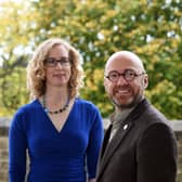 Green co-leaders Patrick Harvie and Lorna Slater. Picture: John Devlin