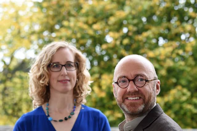 Green co-leaders Patrick Harvie and Lorna Slater. Picture: John Devlin