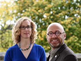 Green co-leaders Patrick Harvie and Lorna Slater. Picture: John Devlin