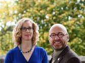 Green co-leaders Patrick Harvie and Lorna Slater. Picture: John Devlin