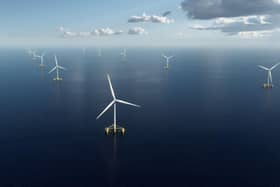 The electricity transmitted on this superhighway will be generated by wind farms in the North Sea.