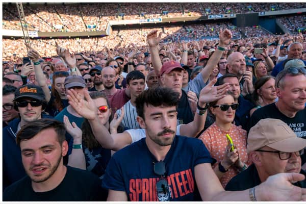 The last time Bruce Springsteen played in Edinburgh was in 1981 - and his loyal fans were delighted to welcome The Boss back to the Capital.