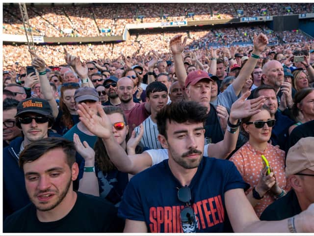 The last time Bruce Springsteen played in Edinburgh was in 1981 - and his loyal fans were delighted to welcome The Boss back to the Capital.