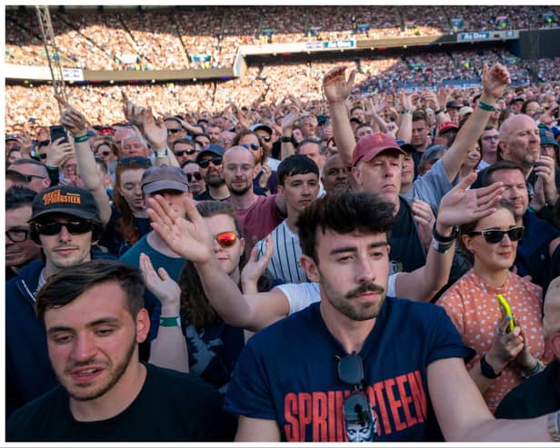 The last time Bruce Springsteen played in Edinburgh was in 1981 - and his loyal fans were delighted to welcome The Boss back to the Capital.