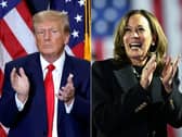 United States voters go to the polls today to choose between Donald Trump and Kamala Harris (Picture: Kamil Krzaczynski/Andrew Caballero-Reynolds/AFP via Getty Images)