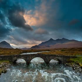 The old bridge at Sligachan on the Isle of Skye: Paul Tomkins