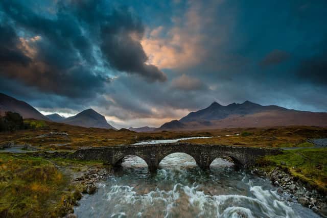 The old bridge at Sligachan on the Isle of Skye: Paul Tomkins