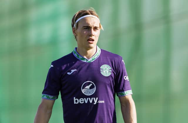 Elias Melkersen has struggled to impose himself on the current Hibs team.