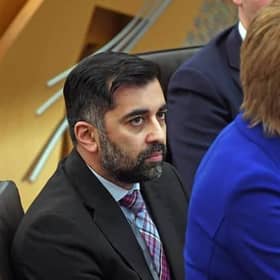 Humza Yousaf and Nicola Sturgeon