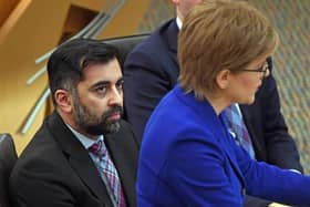 Humza Yousaf and Nicola Sturgeon