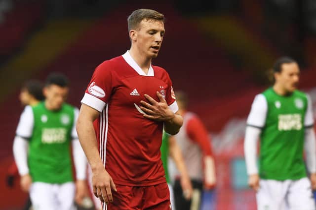 Aberdeen have turned down a transfer request from midfielder Lewis Ferguson. (Photo by Craig Foy / SNS Group)