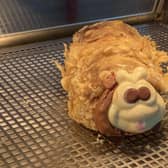 A chip shop in South Lanarkshire covered the birthday cake in batter and fried it as part of a special promotion.