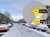 A weather warning is in place for much of Scotland
