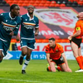 Devante Cole struck late to earn Motherwell a 2-2 draw at Tannadice.