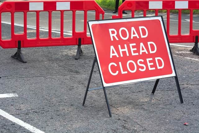 Roadworks are on the go again at Boddam.
