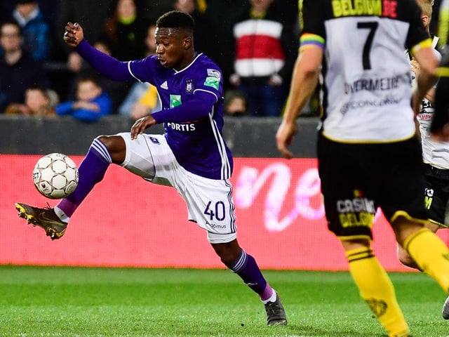 Reports from Belgium suggested that the Gers were going to make a major offer for the 21-year-old, but as yet, nothing has come of it. At the present moment, this looks like one that could come and go without too much substance. (Photo by LAURIE DIEFFEMBACQ/AFP via Getty Images)
