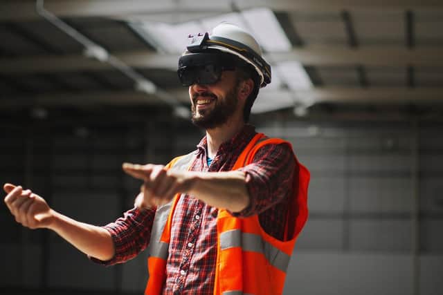 Construction professionals will be able to try the likes of virtual reality training simulations and augmented reality helmets. Picture: contributed.