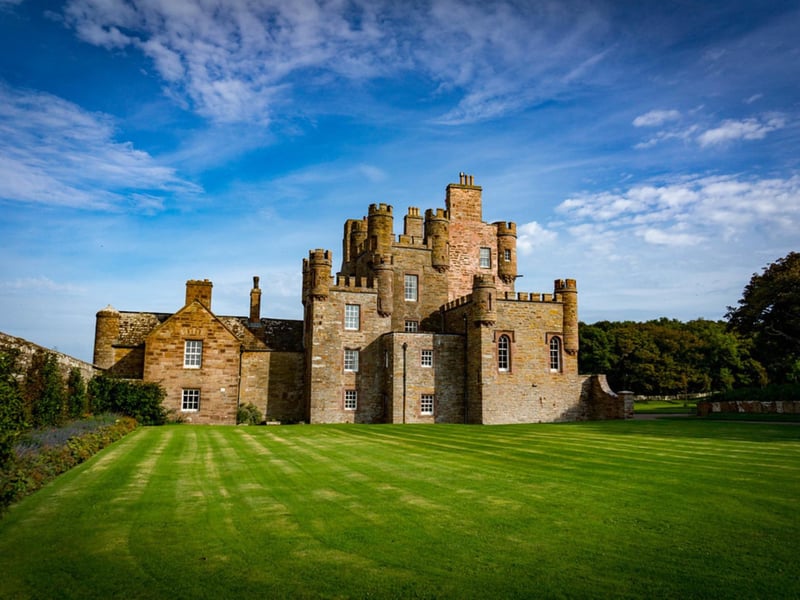 The Castle of Mey is the most northerly castle in mainland Scotland that has a rich history, with royal roots, dating back to 1572. It is located in Caithness (north coast of Scotland) roughly 6 miles away from the famous John o' Groats.