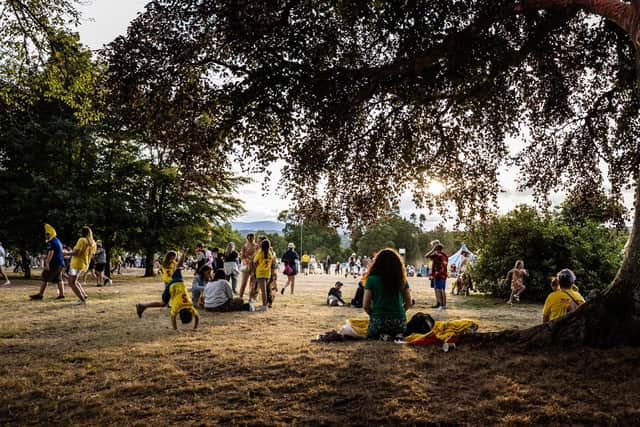 Twilight at Belladrum near Inverness. Image: Paul Campbell