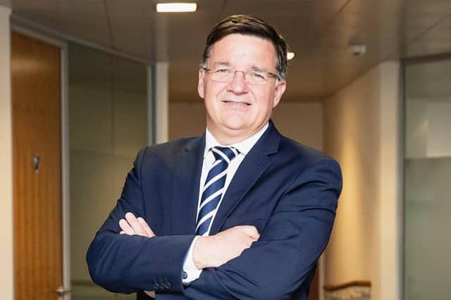 Craig Nicol, outgoing managing partner at Scottish legal firm Thorntons, which employs more than 500 people in 11 locations across the country. Picture: Dundee Industrial and Commercial Photography Scotland