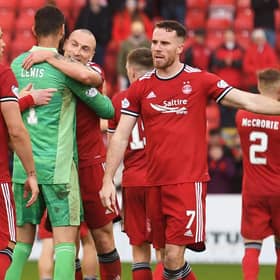 Scott Brown was imperious in the midfield for Aberdeen in their win over Hearts. (Photo by Craig Foy / SNS Group)