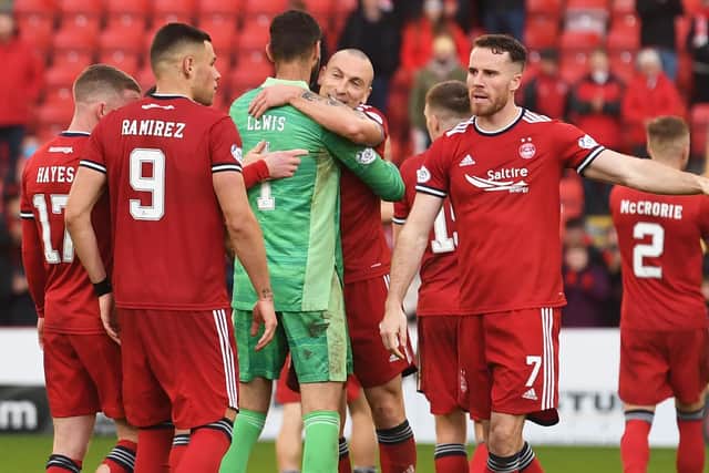 Scott Brown was imperious in the midfield for Aberdeen in their win over Hearts. (Photo by Craig Foy / SNS Group)