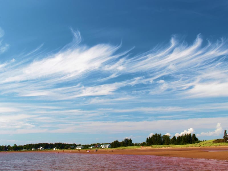 The Scottish phrase a "Goat's hair" refers to a cirrus cloud - a type of short, detached and hair-like cloud found at high altitudes.