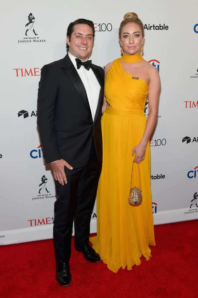 Whitney Wolfe Herd with her husband Michael (Getty Images)