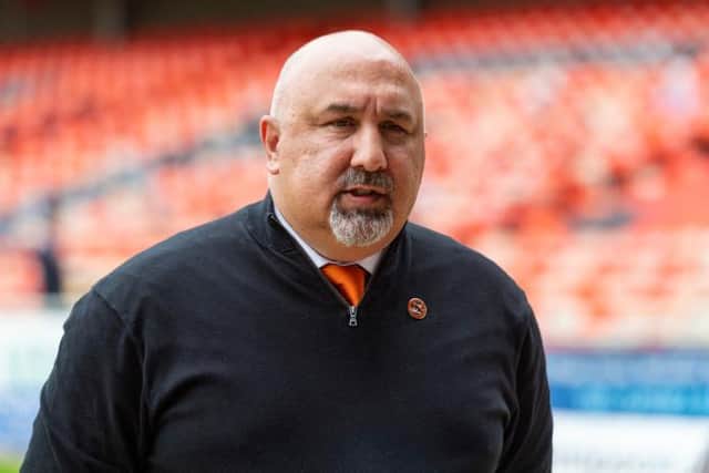 United Sporting Director Tony Ashgar. (Photo by Mark Scates / SNS Group)