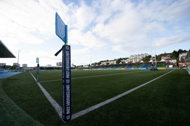 Glasgow Warriors match against Perpignan on Friday has been moved to Murrayfield after Scotstoun (pictured) was deemed unsafe.