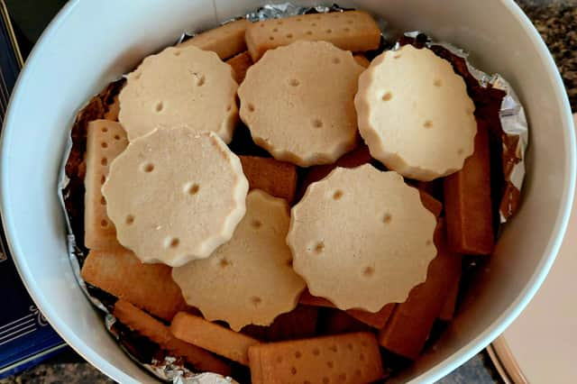 Scott Reid's biscuit tin is always well stocked with shortbread (Picture: Scott Reid)