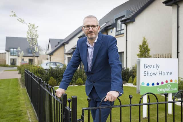 Innes Smith is the chief executive of Springfield Properties, which is Scotland’s only listed housebuilder.