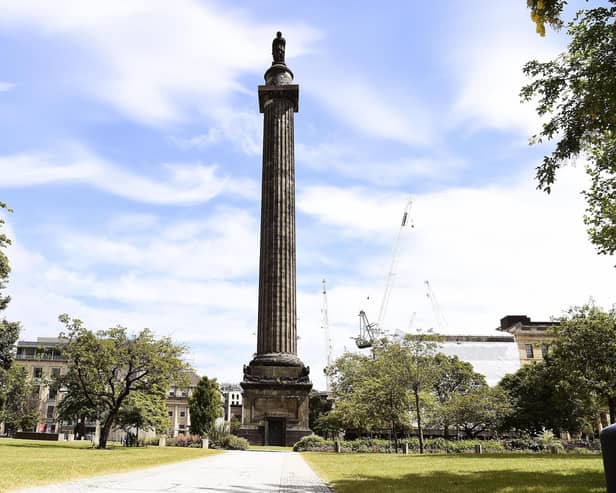 The Melville monument in St Andrew Square. Photo: Lisa Ferguson