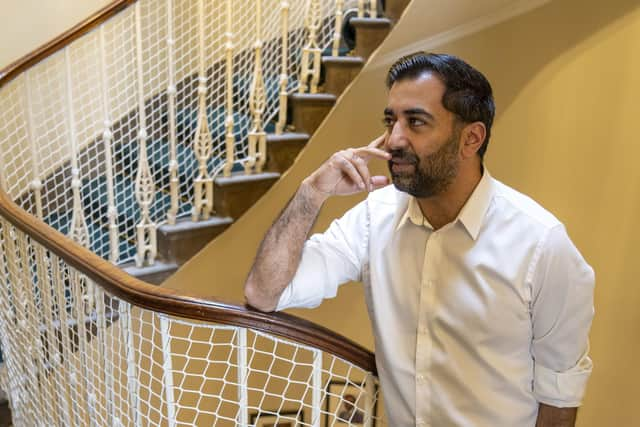 Humza Yousaf, at Bute House in Edinburgh. Photo: Jane Barlow/PA Wire