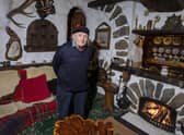 Stuart Grant moved into the cottage he bought as a wreck with no roof and no doors in 1984