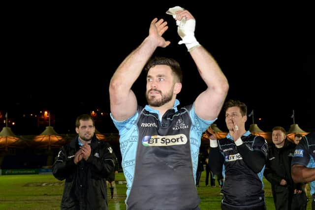 Alex Dunbar played 119 times for Glasgow Warriors. Picture: Gary Hutchison/SNS