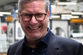 Keir Starmer is all smiles on a visit to Whitburn but Labour faces a tough task in government (Picture: Andy Buchanan/AFP via Getty Images)