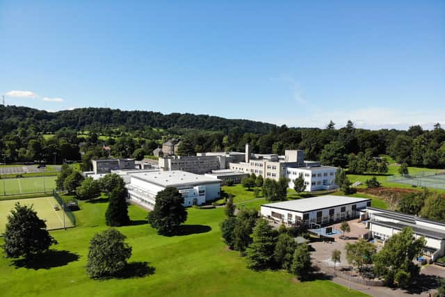 The amalgamation of the Mary Erskine School, pictured, and Stewart's Melville has caused controversy