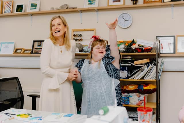 Duchess of Edinburgh at Capability Scotland