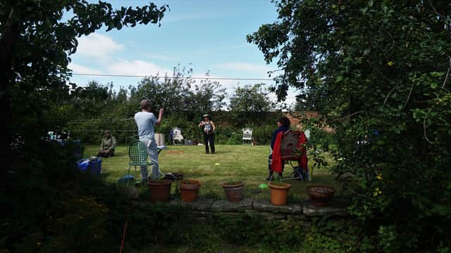 Socially-distanced rehearsals for Doppler are already underway in Edinburgh.